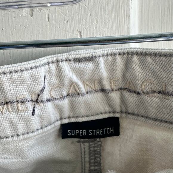 American Eagle Tomgirl Mini Skirt Denim Light Wash - Picture 7 of 7